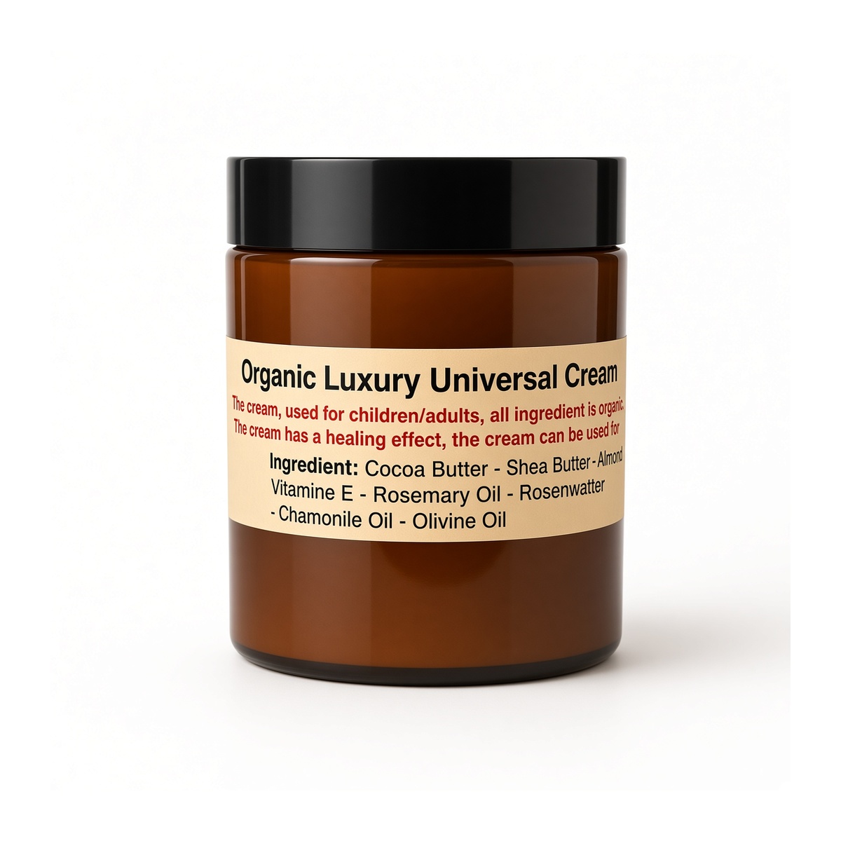 Organic Luxury Universal Cream